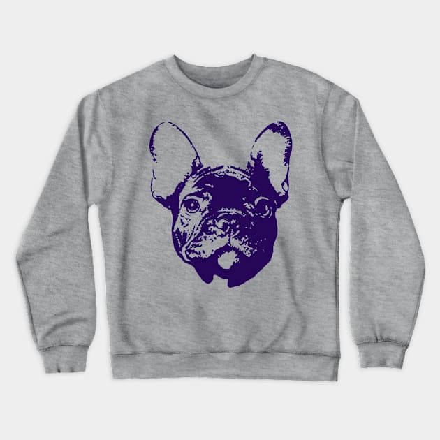 French Bulldog Crewneck Sweatshirt by TimeTravellers